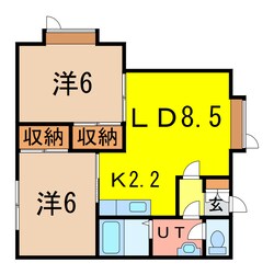 ル・シェルの物件間取画像